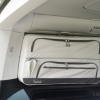 Bolsas de almacenamiento VW T5 / T6 / T6.1 Beach con asiento trasero de 2 plazas - Gris Claro